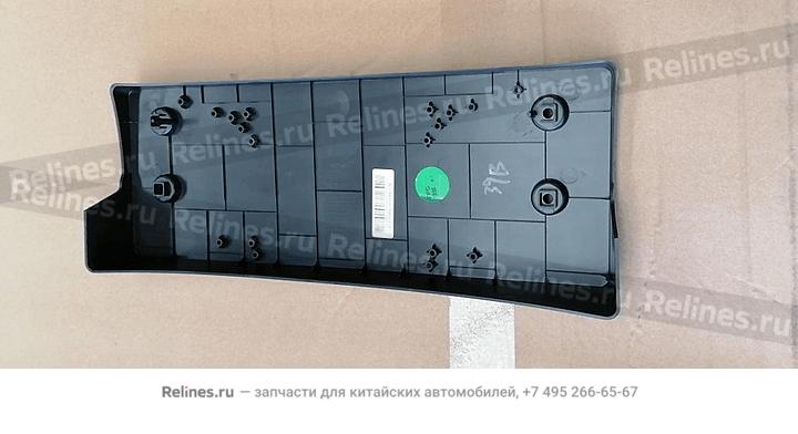 Панель крепления номерного знака перед