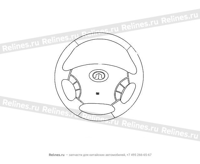 Strg wheel assy - 340230***2XACK