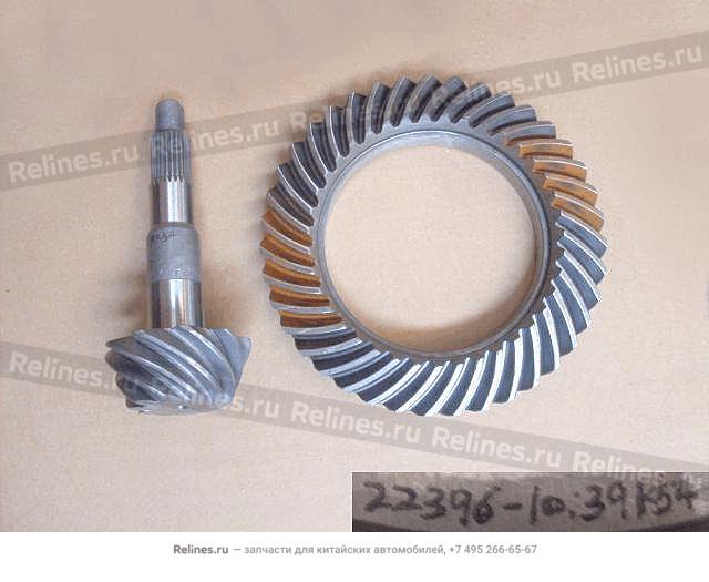 Drive/driven bevel gear assy