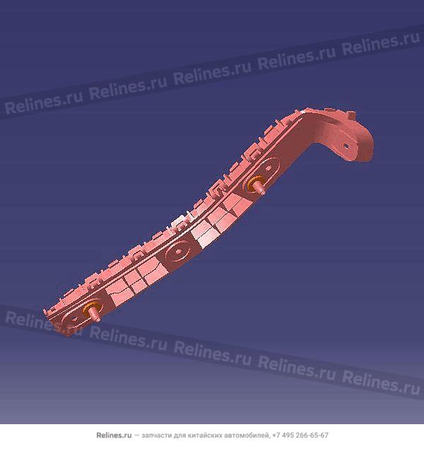 Кронштейн крепления заднего бампера правый - T15-***542