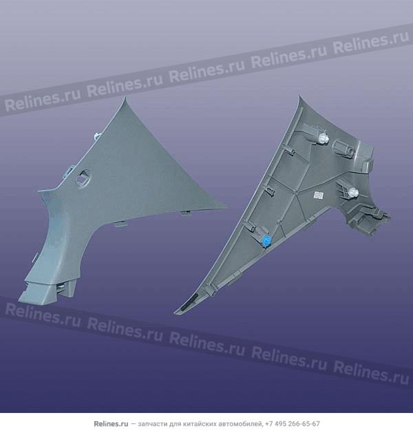 C pillar trim UPR assy RH - J52-5***20HS