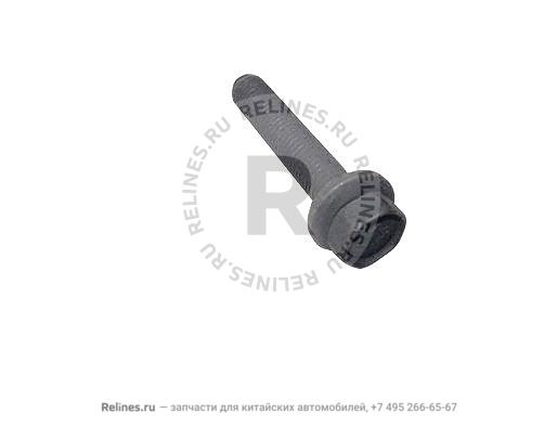 Bolt-oil tray to transmission housing