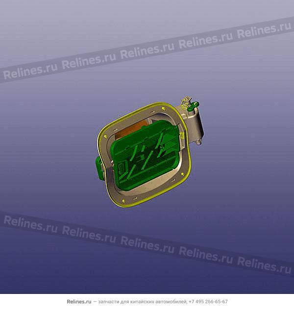 Сборка корпуса и петли топливного бака M1E - 5030***1AA