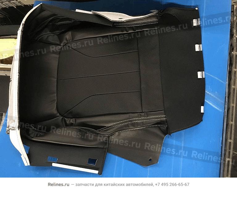 LF seat cushion cover assy(black) - 101803***00669