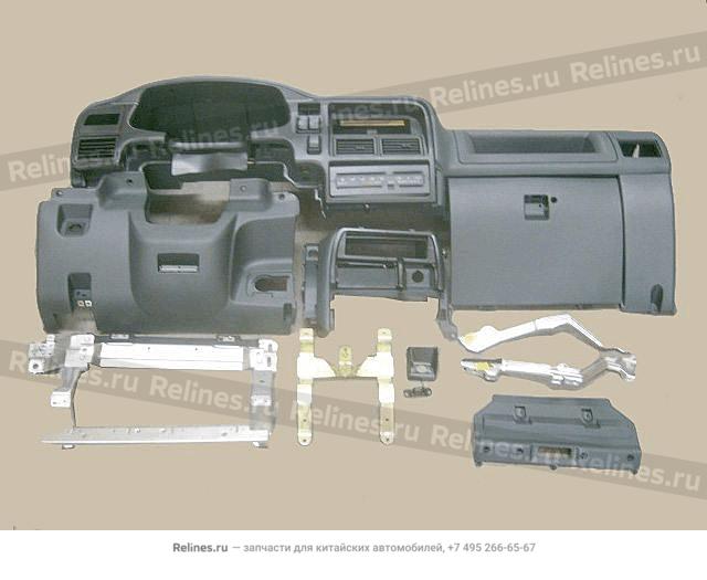 Instrument panel assy(gray) - 530620***0-1214