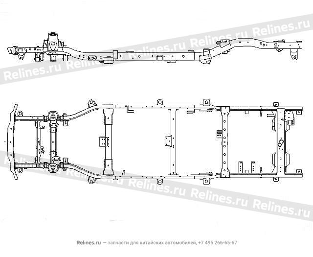 Frame assy - 2801***P22