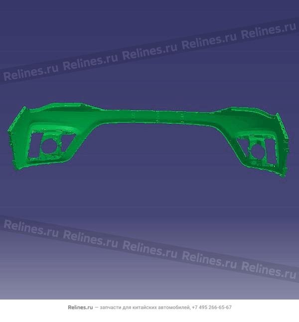 Верхняя часть переднего бампера - J69-2***12-DQ