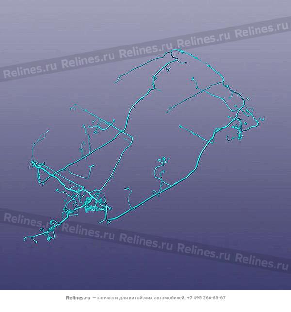 Wiring harness-floor - 8060***2AA