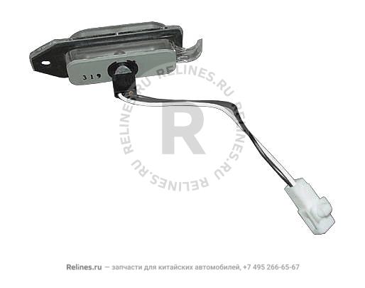 Плафон подсветки номерного знака - B11-***010