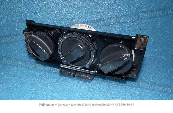 Control panel - a/c