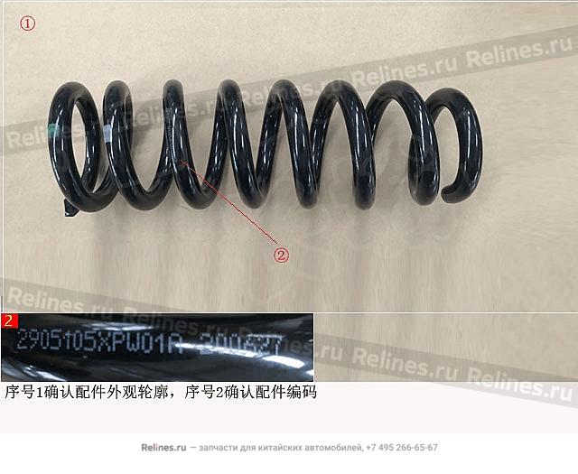 Чашка пружины верхняя амортизатора переднего - 29051***W01A