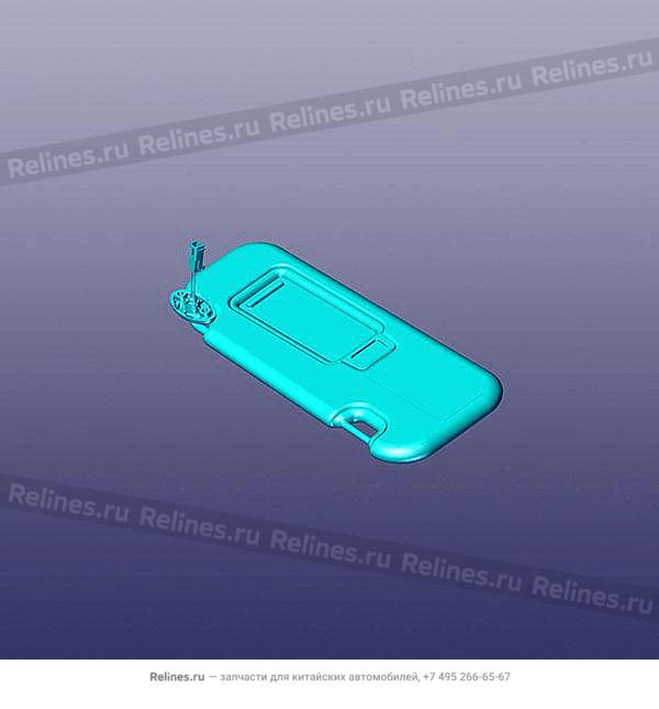 Козырёк солнцезащитный правый M1E - 40300***AAABE