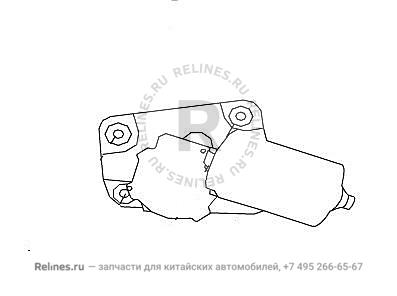 Мотор стеклоочистителя переднего