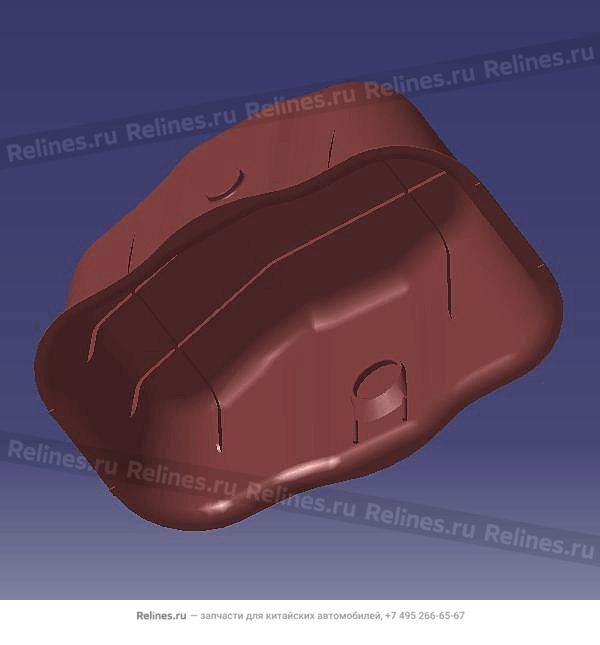 Longitudinal arm bracket cover RH