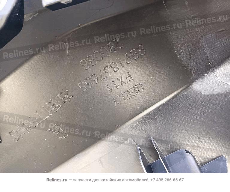 Молдинг двери задней правой