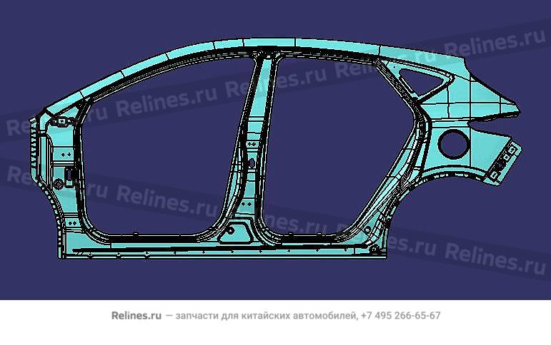 Боковина левая - 50380***0C15