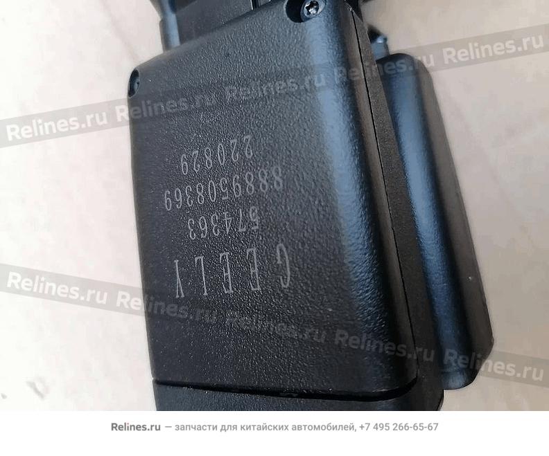 Замок ремня безопасности заднего