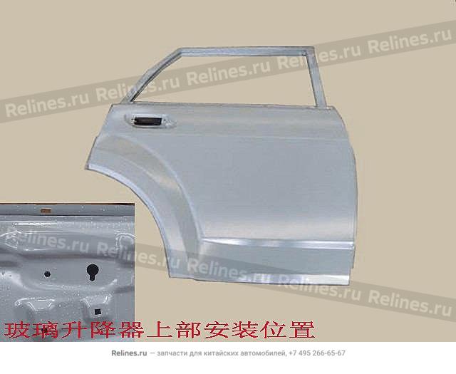 RR door assy RH - 6201***-K00