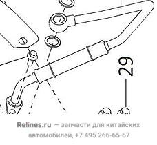 Трубка турбокомпрессора впускная