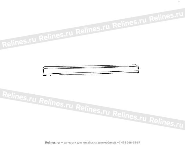 RR doorsill assy LH - 540280***0XA3S