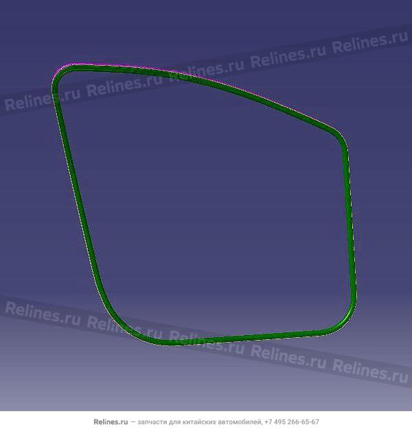 Уплотнитель двери передней левой M1D/M1DFL2/J60/M1DFL3 - J60-***113