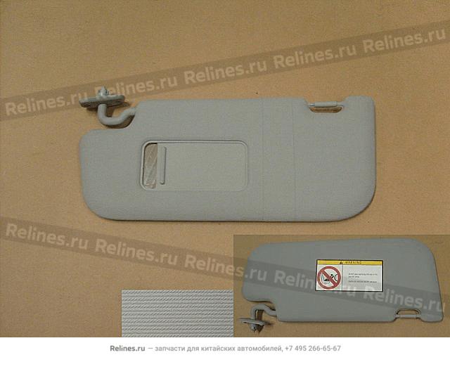 Sun visor assy LH - 820410***4-A2CV