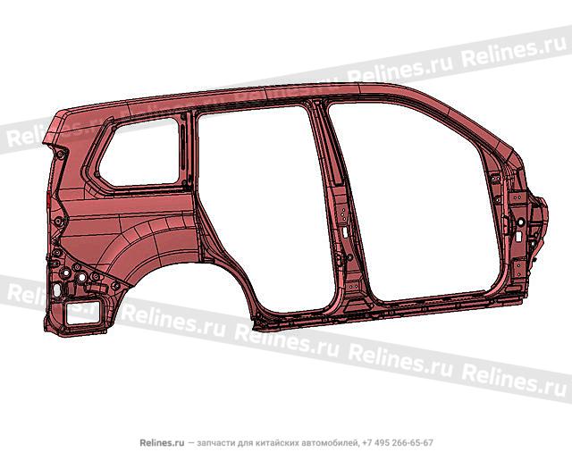 Панель кузова боковая правая - 54011***V08A