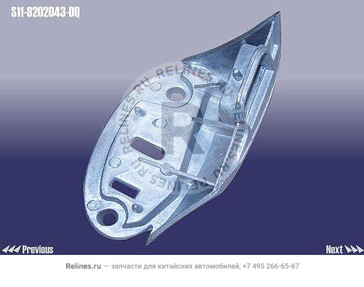 Braket - otr door backsight mirror RH (priming)