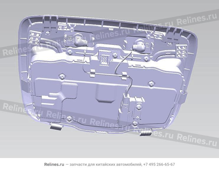 Assy,front reading lamp - 70630***0724