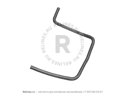 Шланг резиновый охлаждения от расширительного бачка к радиатору