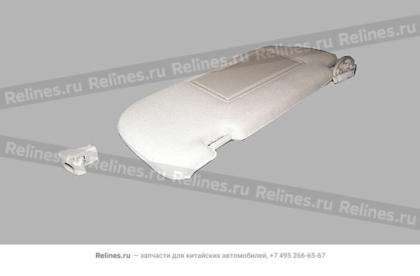 Sun visor-lh - B11-8***10BA