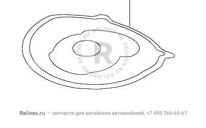 Fuel tank maintenance port cover,LH