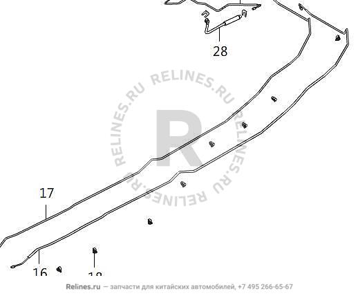Шланг тормозной