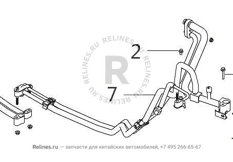 Трубка кондиционера - 81084***V86A