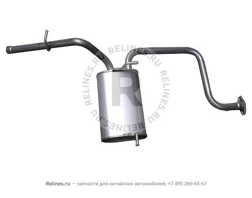 Silencer assy - RR