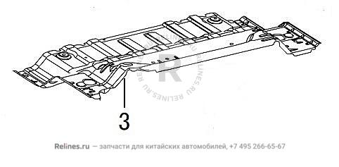 RR floor assy - 51300***00-01