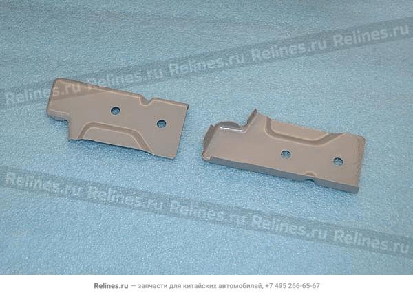 Fixing plate-hood hinge RH - T21-5***04-DY