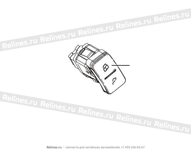 Central locking sw-fr door RH - 37872***W09A