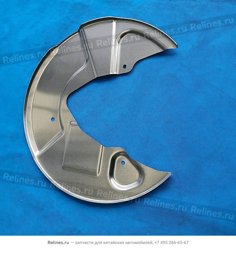 Щиток тормозной передний левый