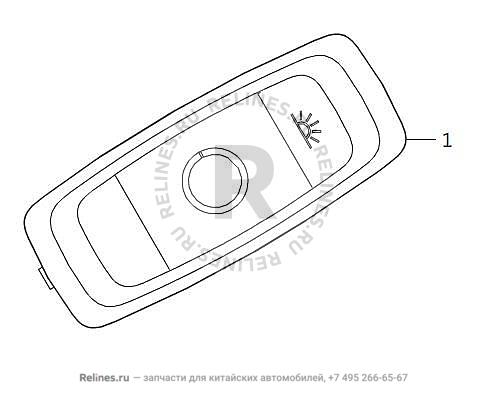 Плафон подсветки - 412210***09ADF