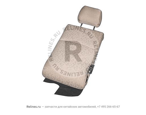 Backrest cushion assy-rr row RH