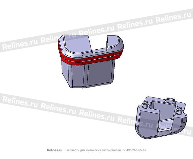 LWR foam plug cover II, pillar a INR pan