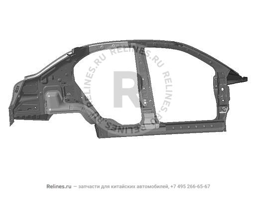 Боковина кузова левая