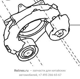 Belt tensioner assy - 1025***EC72