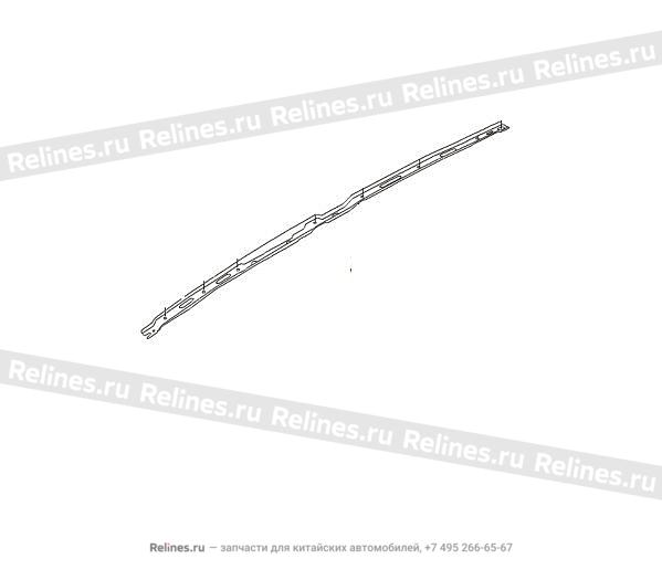 FR trim strip frame roof RH - 55011***Z16A