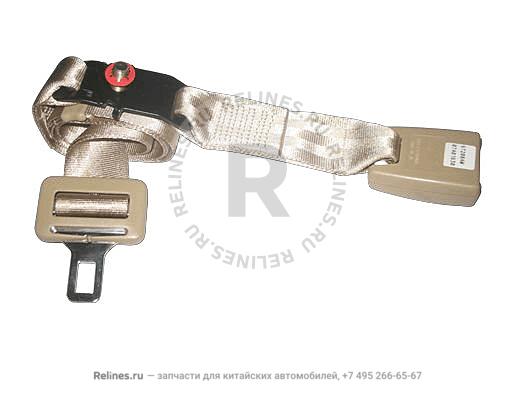 Belt assy - center