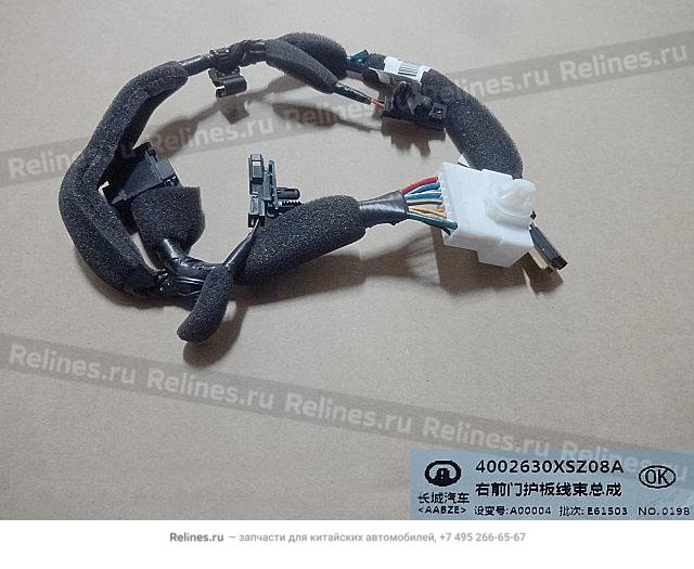 FR door guard panel harness assy,RH - 40026***Z08A