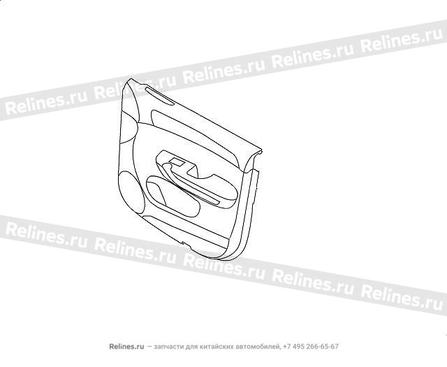 INR panel assy-fr door RH - 61024***W09AB