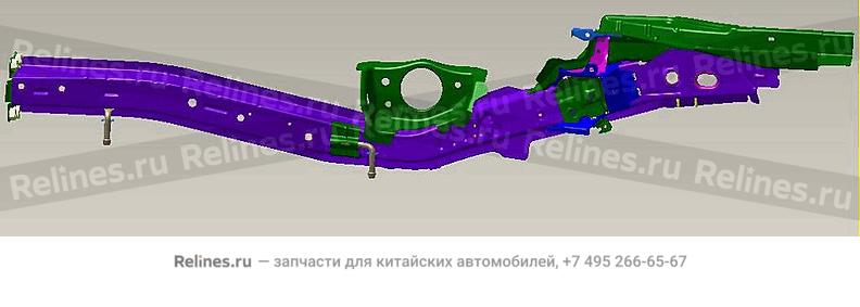 Лонжерон задний правый - 1062***6202