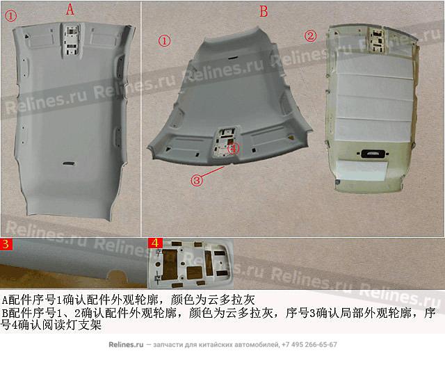 Roof panel assy